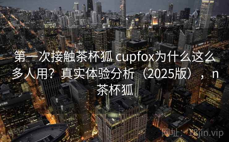 第一次接触茶杯狐 cupfox为什么这么多人用？真实体验分析（2025版），n茶杯狐