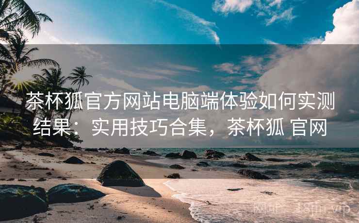 茶杯狐官方网站电脑端体验如何实测结果：实用技巧合集，茶杯狐 官网